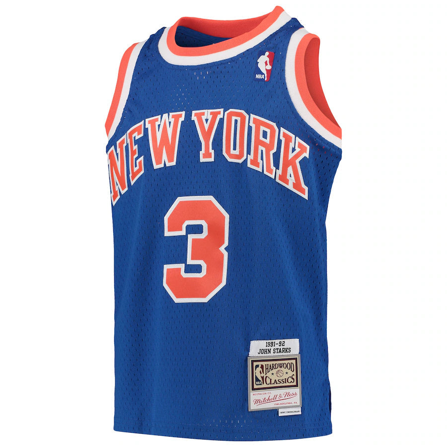 John Starks YOUTH KIDS New York Knicks Official NBA Jersey