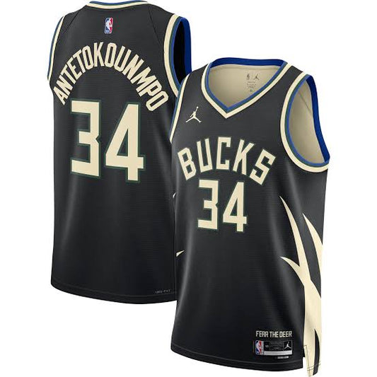 Giannis Antetokounmpo Milwaukee Bucks YOUTH KIDS Jordan brand Jersey