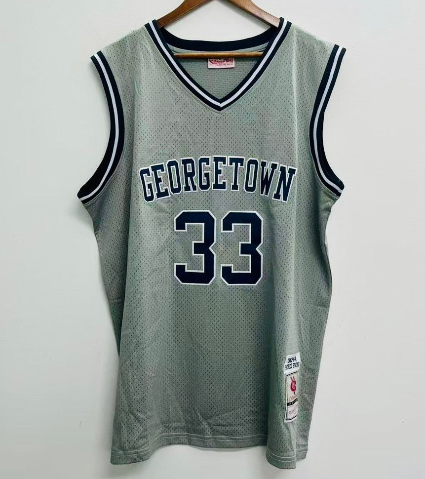 Patrick Ewing Georgetown Hoyas YOUTH KIDS Official NCAA Mitchell & Ness Jersey