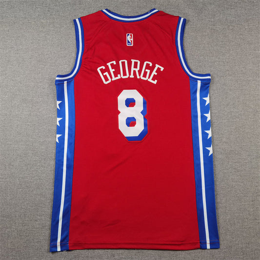 Paul George YOUTH KIDS Philadelphia 76ers Official NBA Jordan brand Jersey