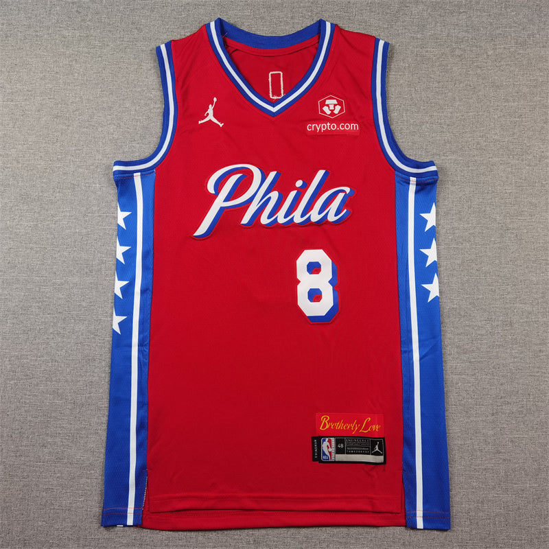 Paul George YOUTH KIDS Philadelphia 76ers Official NBA Jordan brand Jersey