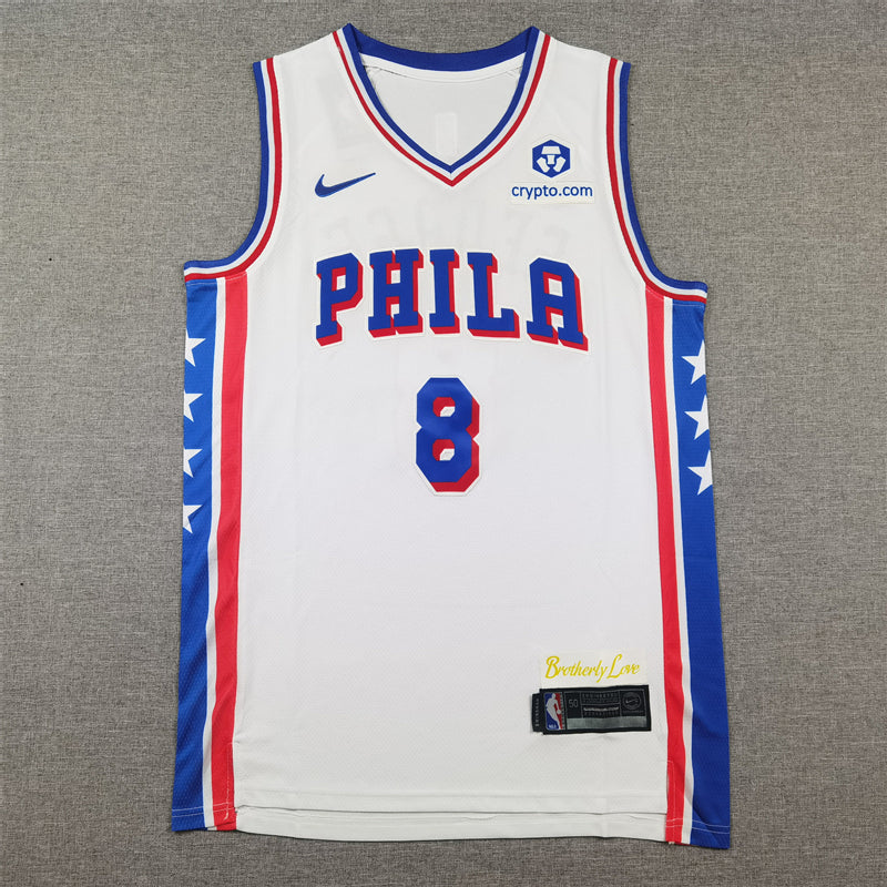 Paul George YOUTH KIDS Philadelphia 76ers Official NBA Jersey