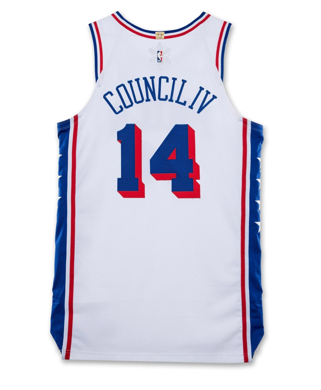 Ricky Council YOUTH KIDS Philadelphia 76ers Official NBA Jersey