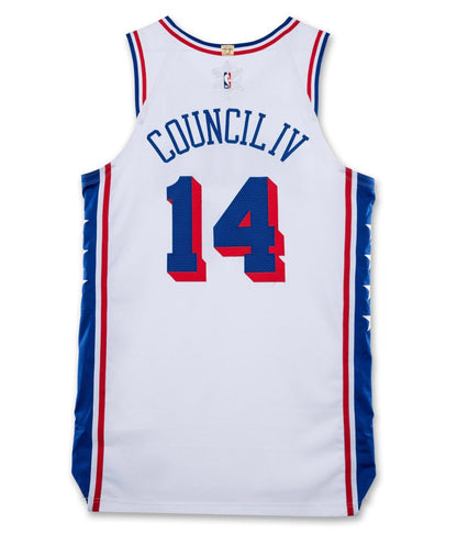 Ricky Council YOUTH KIDS Philadelphia 76ers Official NBA Jersey
