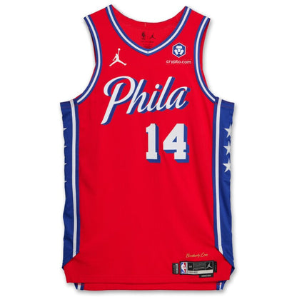 Ricky Council YOUTH KIDS Philadelphia 76ers Official NBA Jersey Red