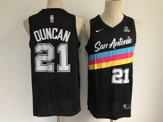 Tim Duncan San Antonio Spurs YOUTH KIDS Official NBA Mitchell & Ness Jersey