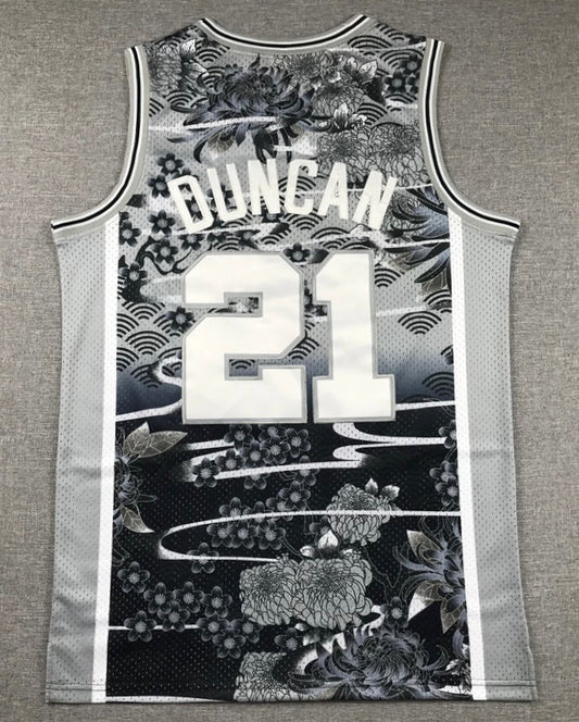 Tim Duncan San Antonio Spurs YOUTH KIDS Official NBA Mitchell & Ness Jersey