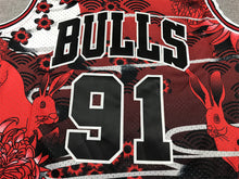 Dennis Rodman YOUTH KIDS Chicago Bulls Official NBA Graffiti Jersey