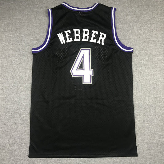 Chris Webber YOUTH KIDS Sacramento Kings Jersey Mitchell & Ness