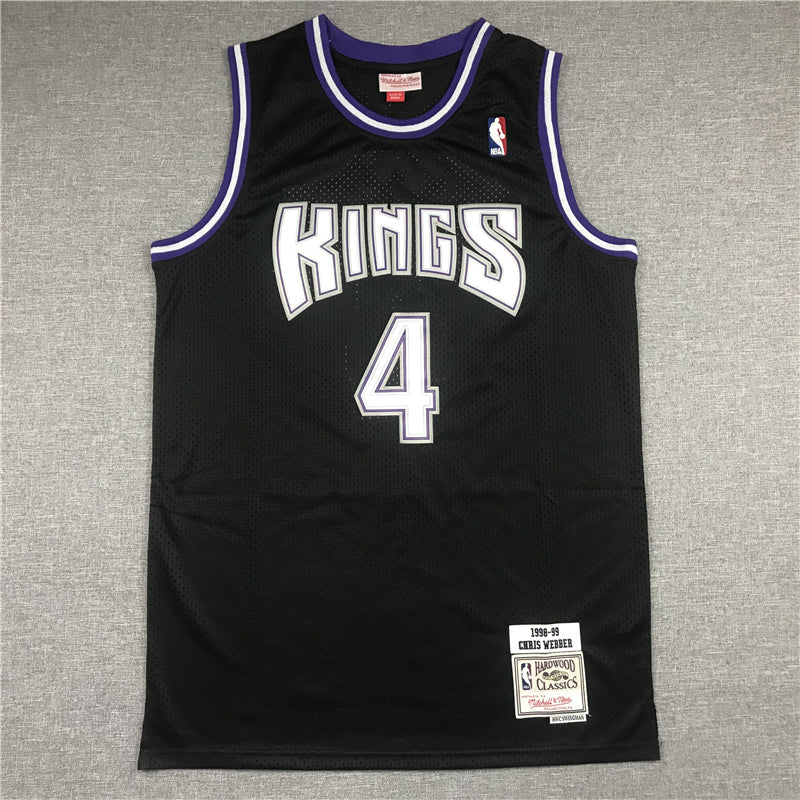 Chris Webber YOUTH KIDS Sacramento Kings Jersey Mitchell & Ness
