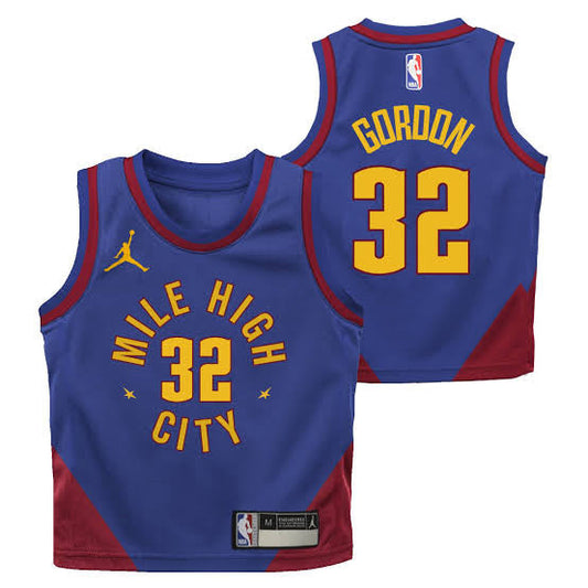 Aaron Gordon YOUTH KIDS Denver Nuggets Official NBA Jordan brand Jersey