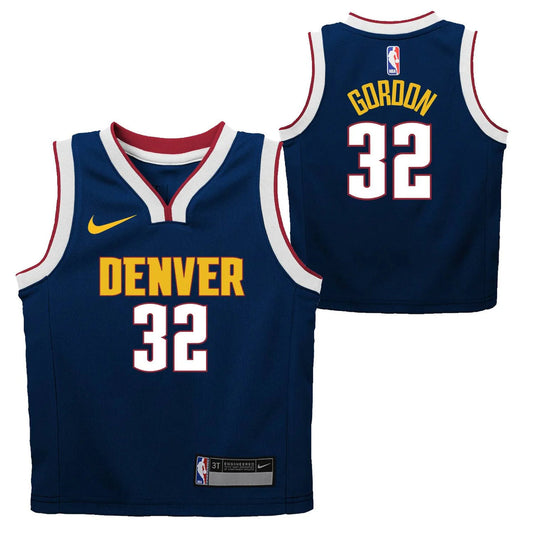 Aaron Gordon YOUTH KIDS Denver Nuggets Official NBA Nike Jersey blue