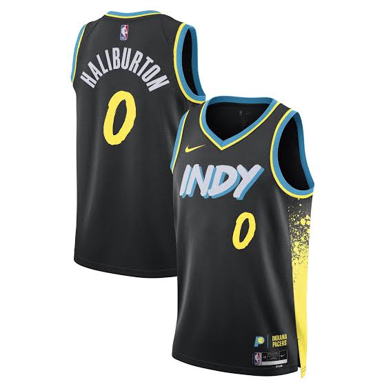 Tyrese Haliburton YOUTH KIDS Official NBA Nike Jersey White