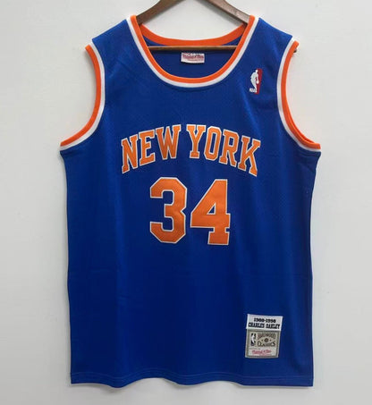 Charles Oakley YOUTH New York Knicks Official NBA Jersey blue