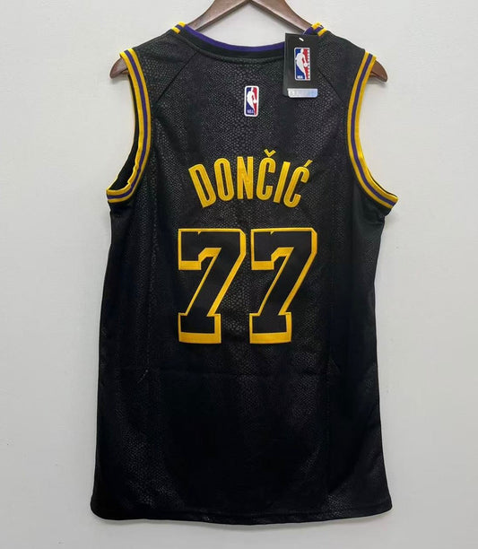 Luca Doncic Los Angeles Lakers Official NBA YOUTH Jersey black