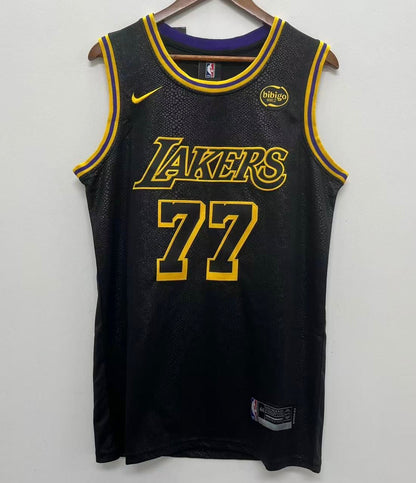 Luca Doncic Los Angeles Lakers Official NBA YOUTH Jersey black