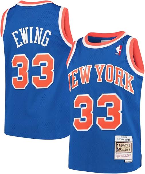 Patrick Ewing YOUTH New York Knicks Official NBA Jersey