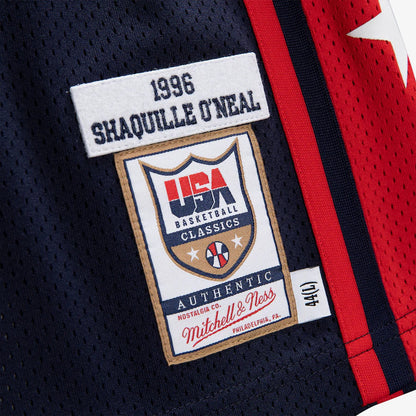 Shaquille O’Neal YOUTH KIDS 1996 USA Basketball Olympic Mitchell & Ness Jersey