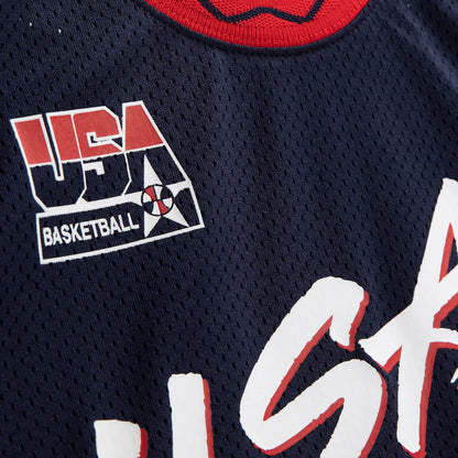 Shaquille O’Neal YOUTH KIDS 1996 USA Basketball Olympic Mitchell & Ness Jersey