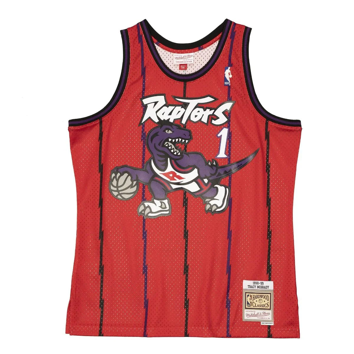Tracy McGrady YOUTH KIDS 1998-1999 Toronto Raptors Jersey Mitchell & Ness