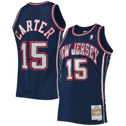 Vince Carter YOUTH KIDS New Jersey Nets Jersey Mitchell & Ness