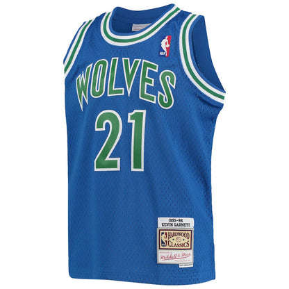 Kevin Garnett Minnesota Timberwolves YOUTH Official NBA Mitchell & Ness Jersey