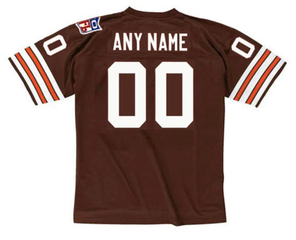Any name & Number 1969 Cleveland Browns NFL Mitchell & Ness jersey