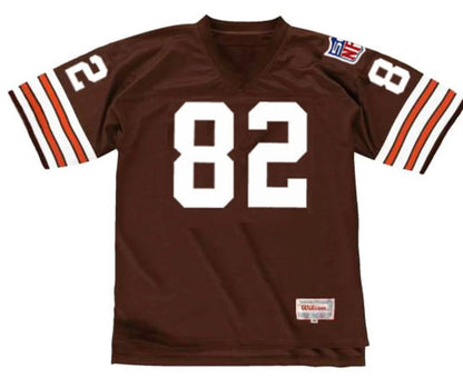 Jim Houston 1969 Cleveland Browns Official NFL Mitchell & Ness Jersey