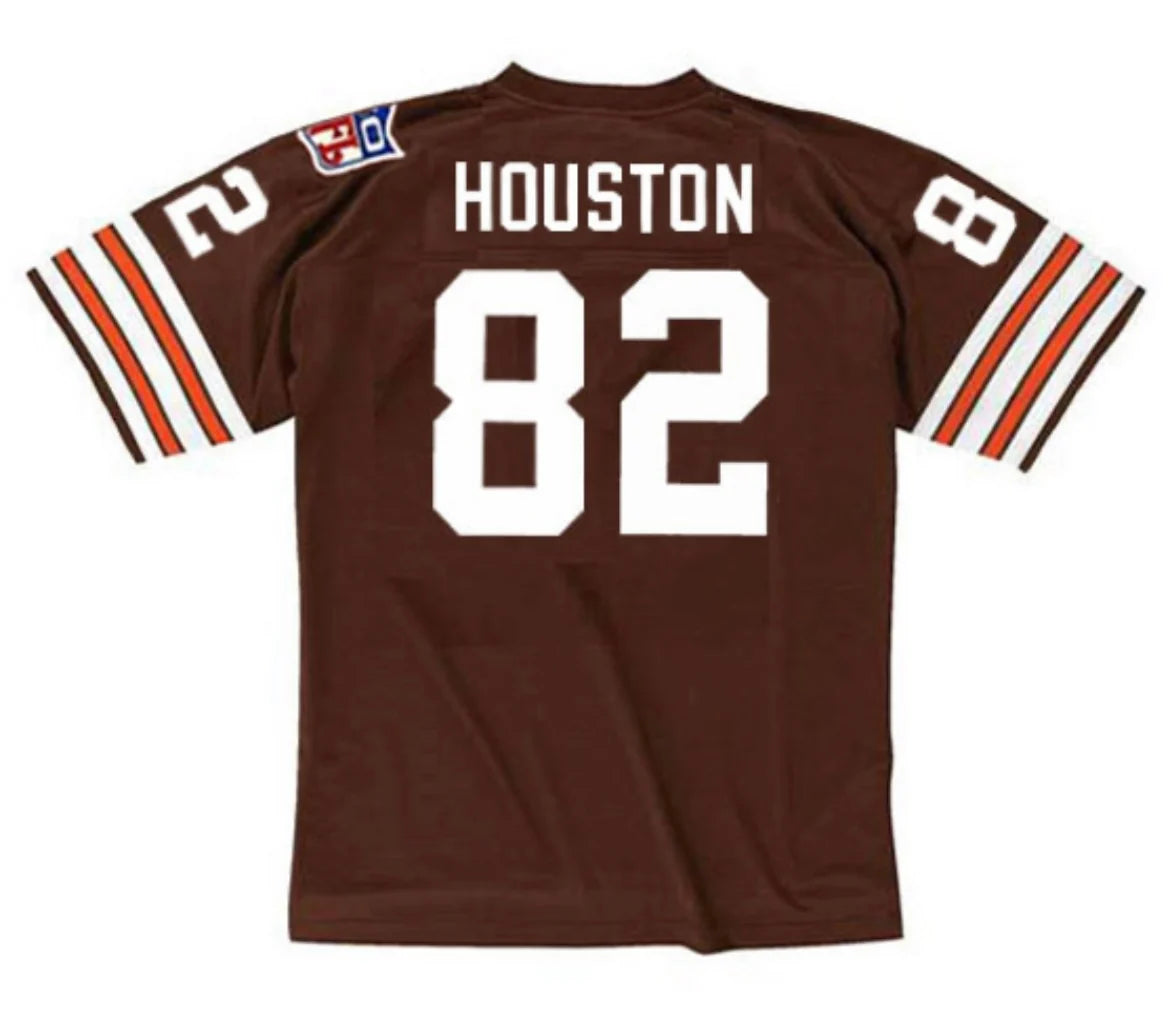 Jim Houston 1969 Cleveland Browns Official NFL Mitchell & Ness Jersey