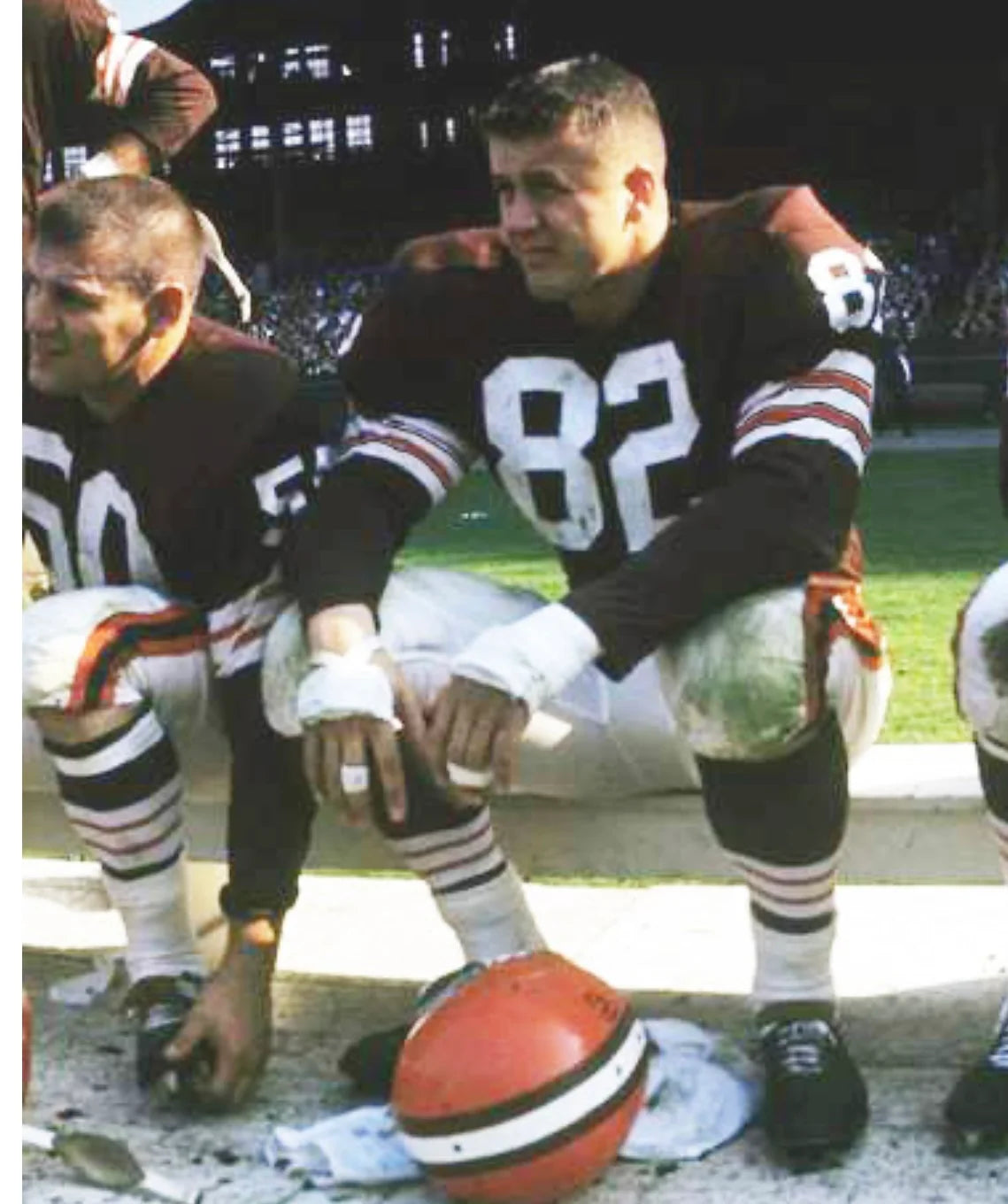 Jim Houston 1969 Cleveland Browns Official NFL Mitchell & Ness Jersey