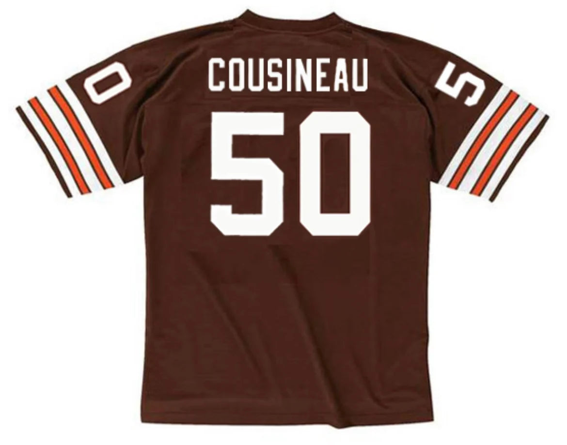 Tom Cousineau Cleveland Browns Official NFL Mitchell & Ness Jersey