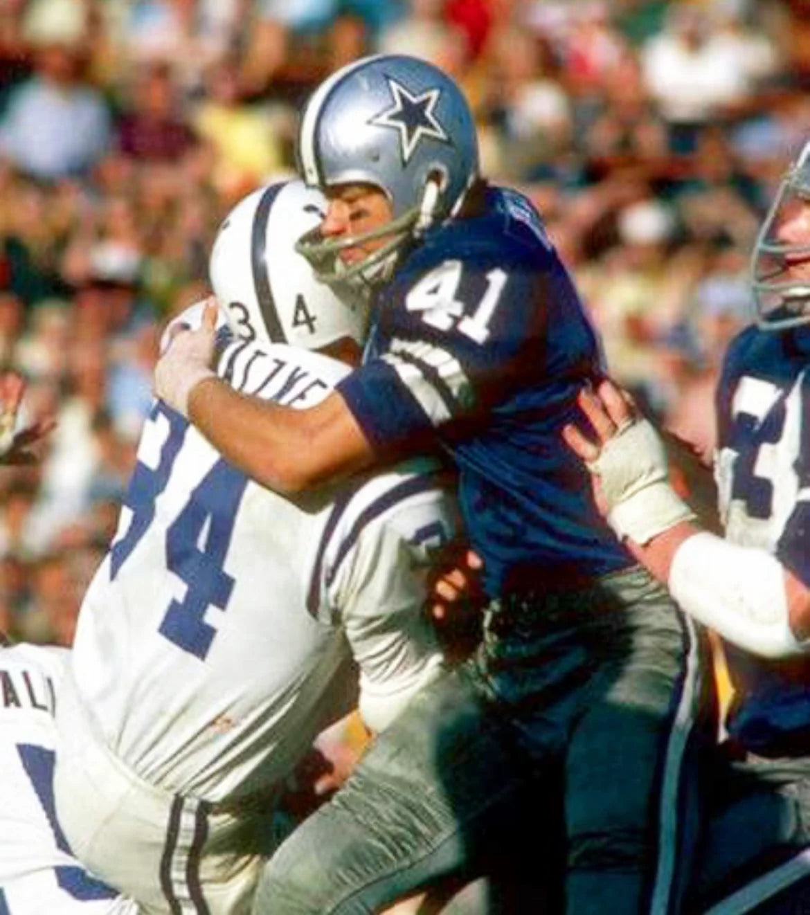 Charlie Waters 1974 Dallas Cowboys Official NFL Jersey Mitchell & Ness