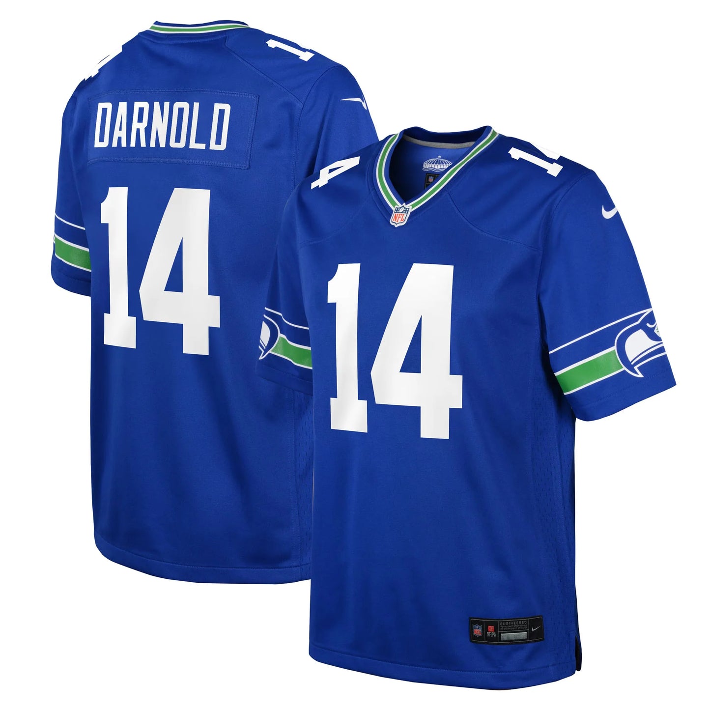 Sam Darnold YOUTH KIDS Seattle Seahawks Official NFL Nike Retro Jersey