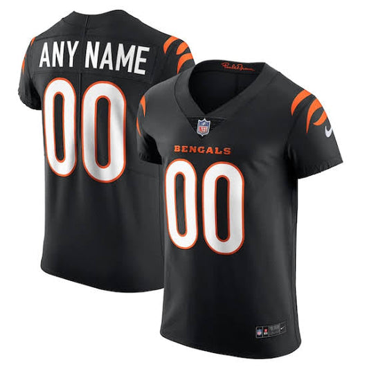 Cincinnati Bengals Any Name & Number customized YOUTH KIDS Official NFL Jersey black