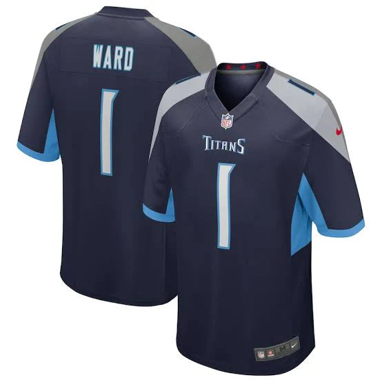 Cam Ward YOUTH KIDS Tennessee Titans Official NFL Nike Jersey blue