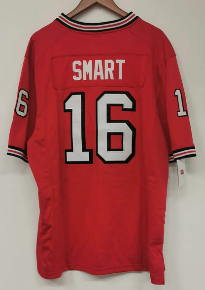 Kirby Smart Georgia Bulldogs Jersey Nike Red
