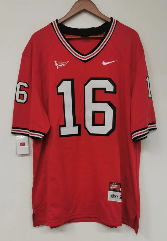 Kirby Smart Georgia Bulldogs Jersey Nike Red