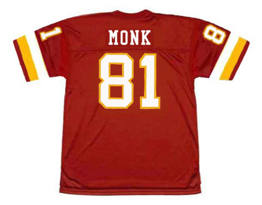 Art Monk Washington Redskins Commanders Official NFL Mitchell & Ness Jersey Red
