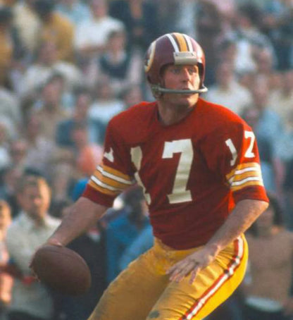 Billy Kilmer Washington Redskins Commanders Official NFL Mitchell & Ness Jersey Red
