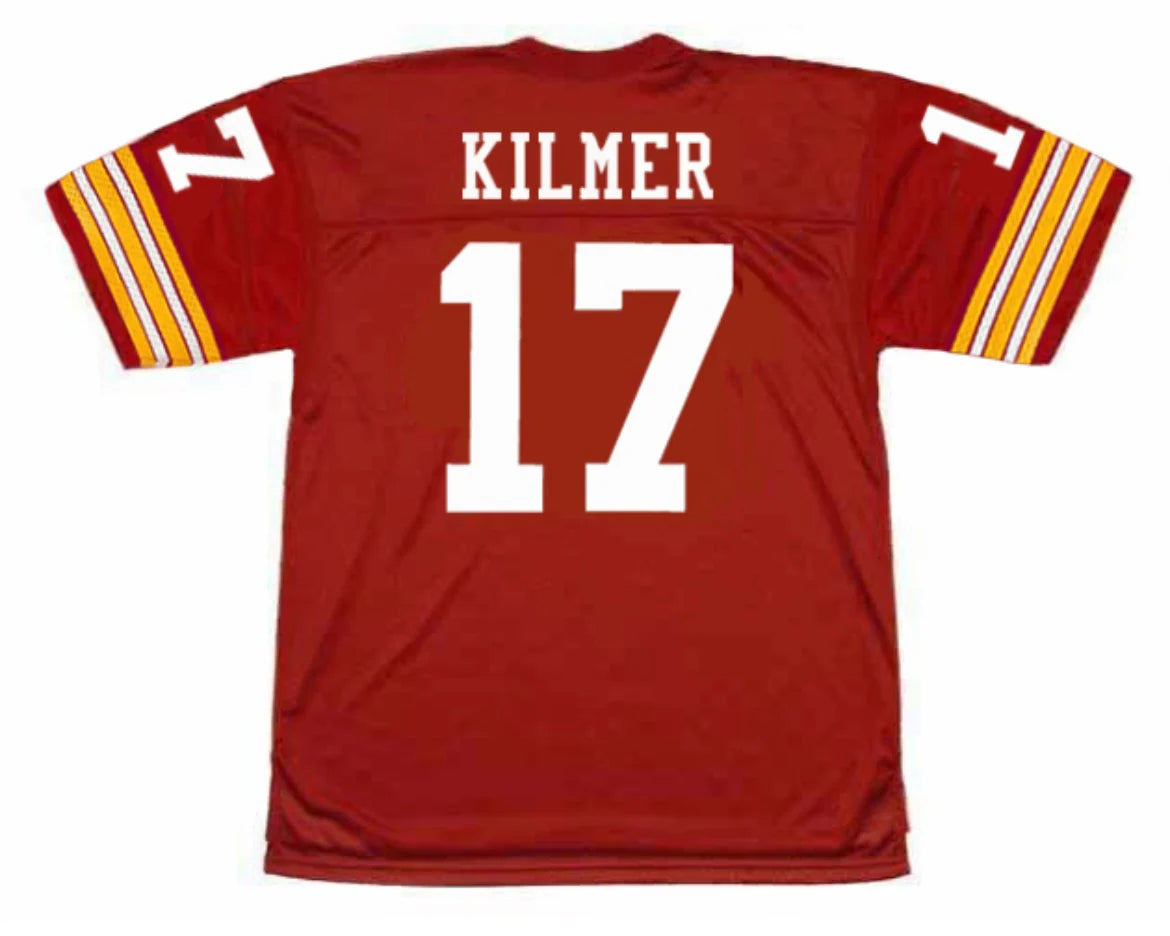Billy Kilmer Washington Redskins Commanders Official NFL Mitchell & Ness Jersey Red