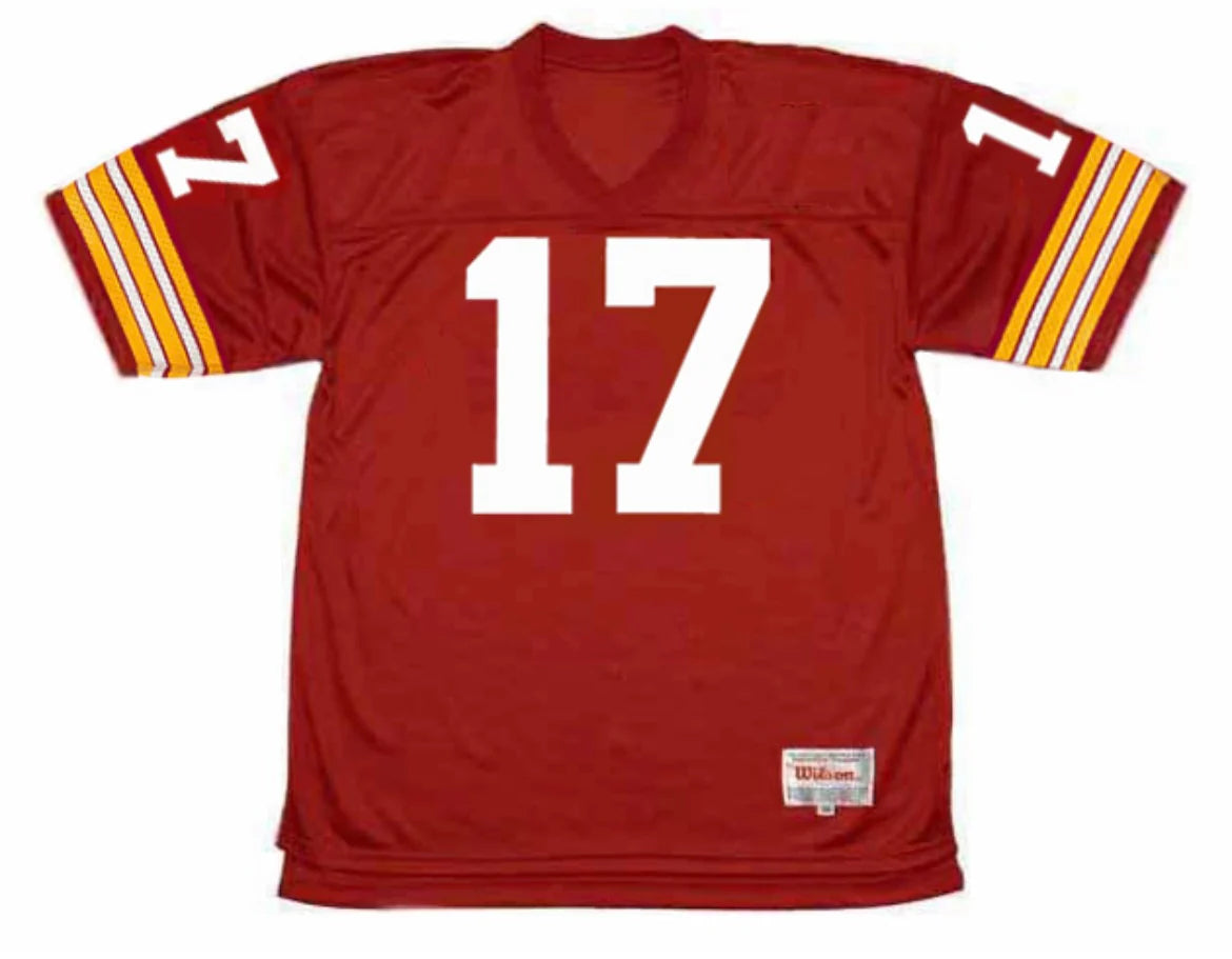 Billy Kilmer Washington Redskins Commanders Official NFL Mitchell & Ness Jersey Red