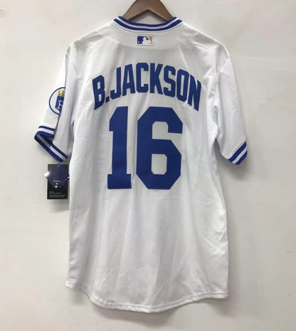 Bo Jackson Kansas City Royals Jersey Nike white