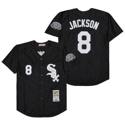 Bo Jackson Chicago White Sox Jersey Mitchell & Ness Black