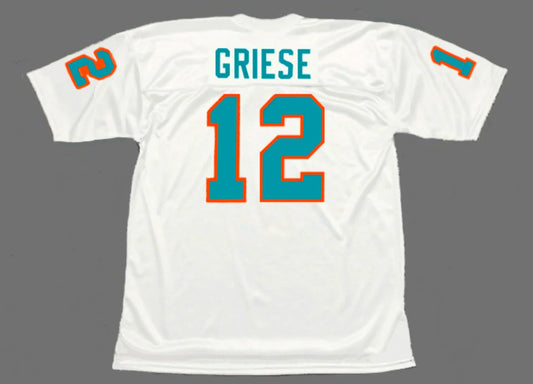 Bob Griese Miami Dolphins Official NFL Jersey Mitchell & Ness White