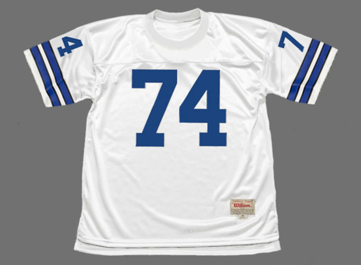 Bob Lilly Dallas Cowboys Official NFL Jersey Mitchell & Ness white