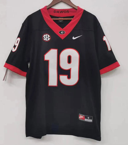 Brock Bowers Georgia Bulldogs Jersey black