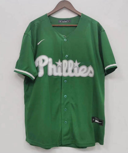 Bryson Stott Philadelphia Phillies Green St. Patrick’s Day Jersey