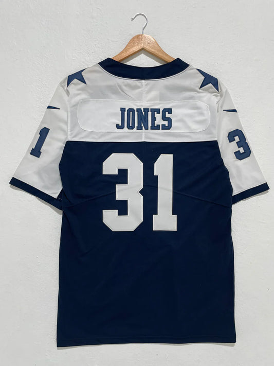 Byron Jones Dallas Cowboys Official NFL Nike Jersey B/W