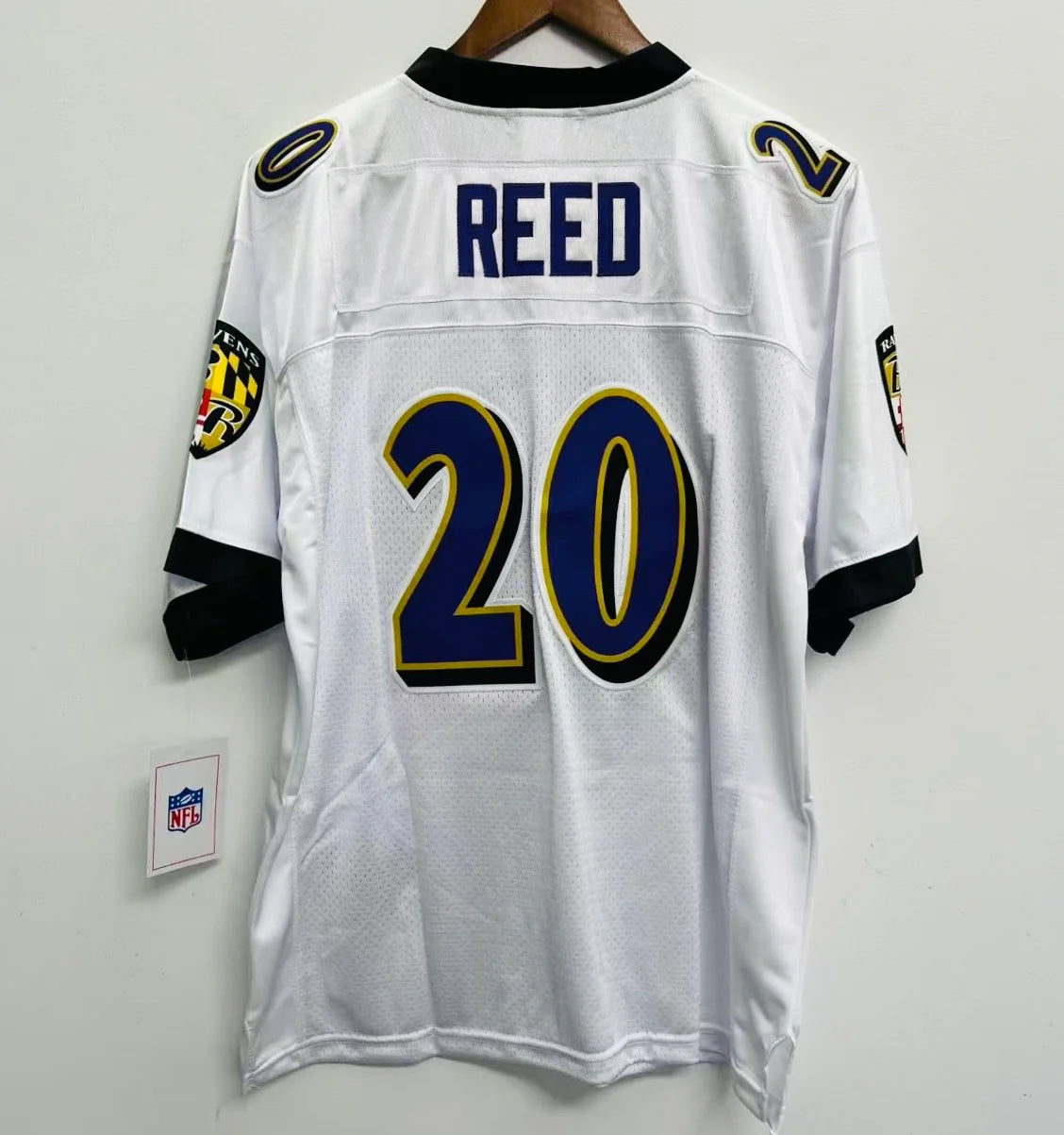 Ed Reed Baltimore Ravens YOUTH KIDS Mitchell & Ness Jersey