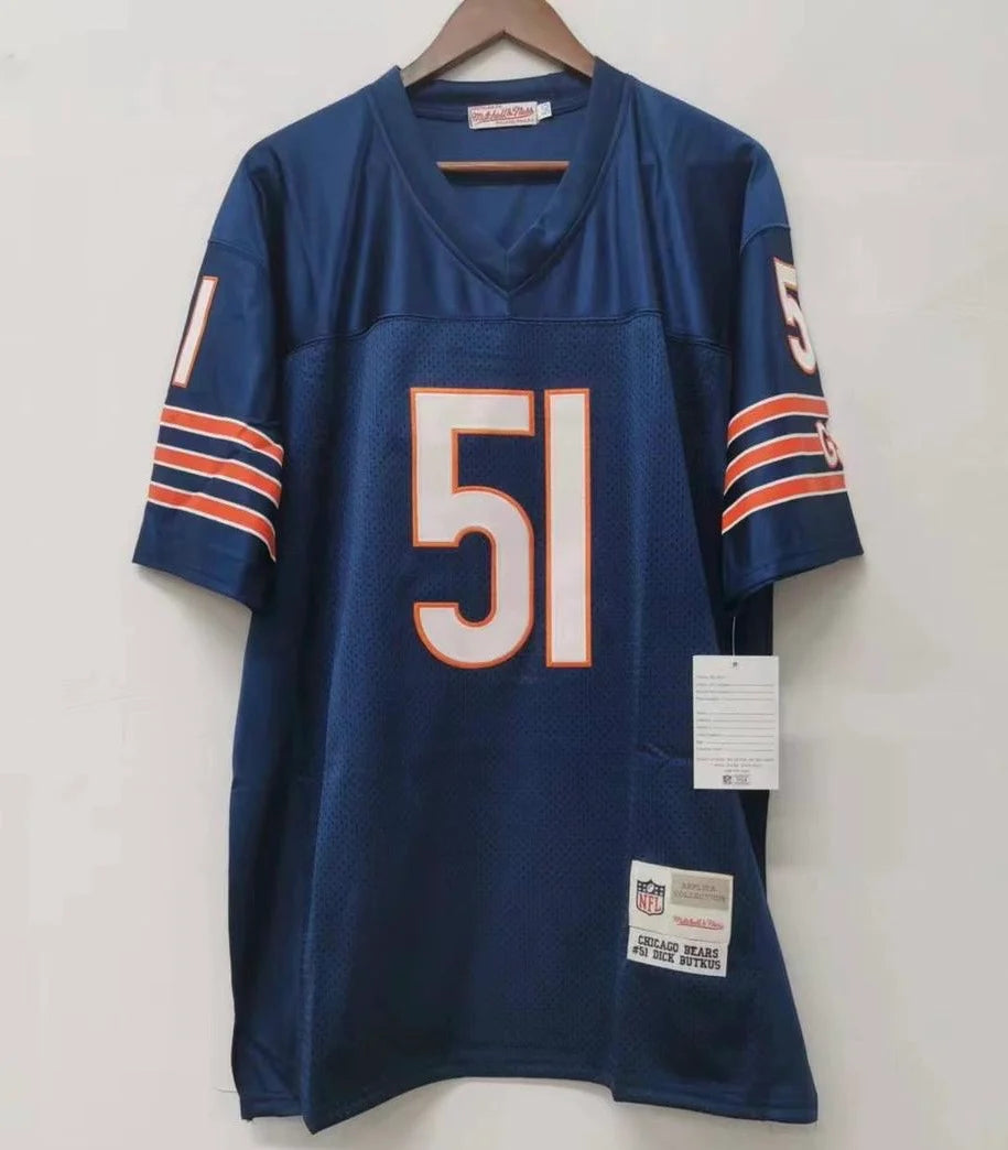 Dick Butkus Chicago Bears Official NFL Mitchell & Ness Jersey